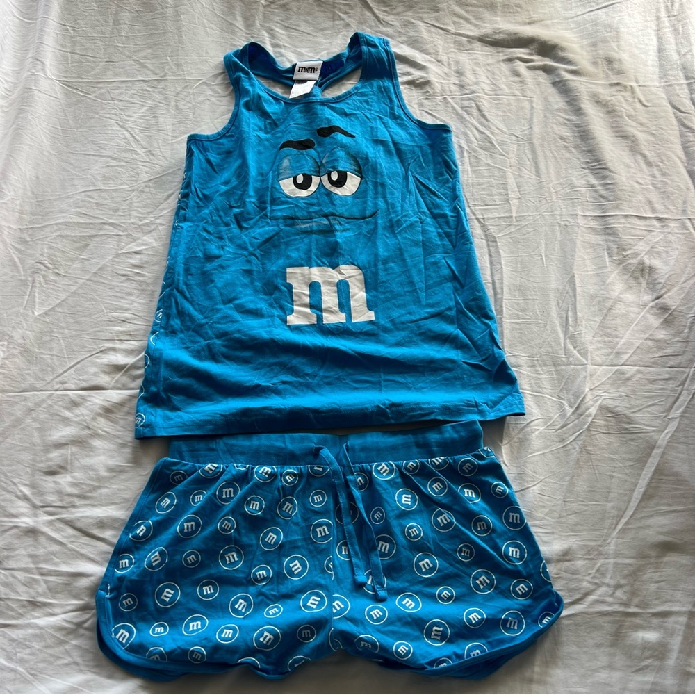 M&M'S Pajama Set in Blue